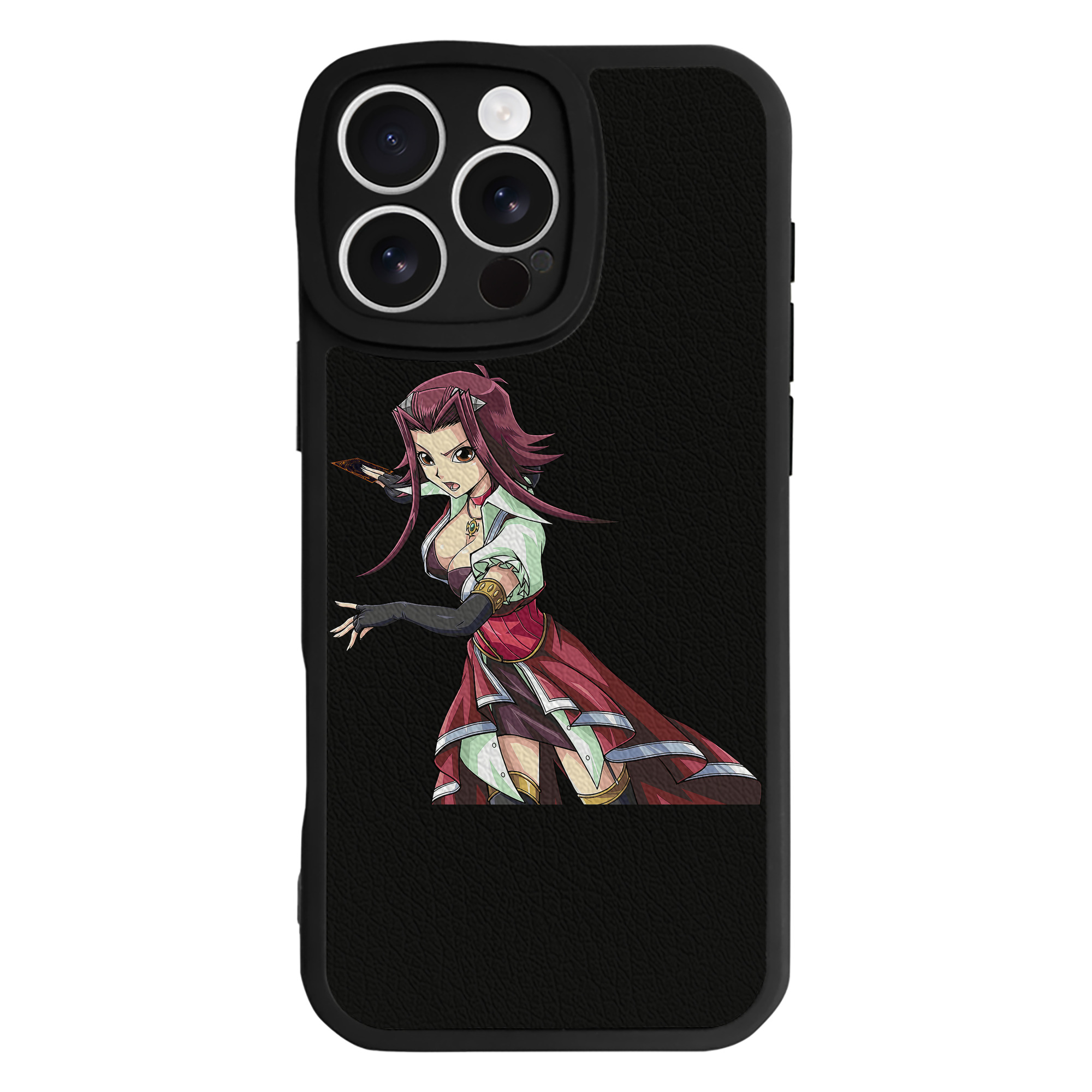 （画像用） 遊☆戯☆王 Yu-Gi-Oh! 【iPhone 16シリーズ対応】シリコンスマホケース（レザー調） 材質：シリコン